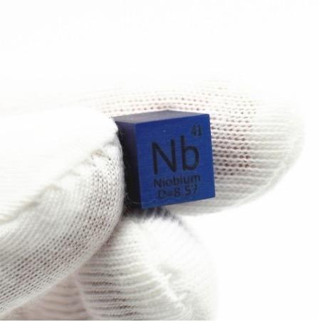 99.95% Niobium Metal Cube  10mm