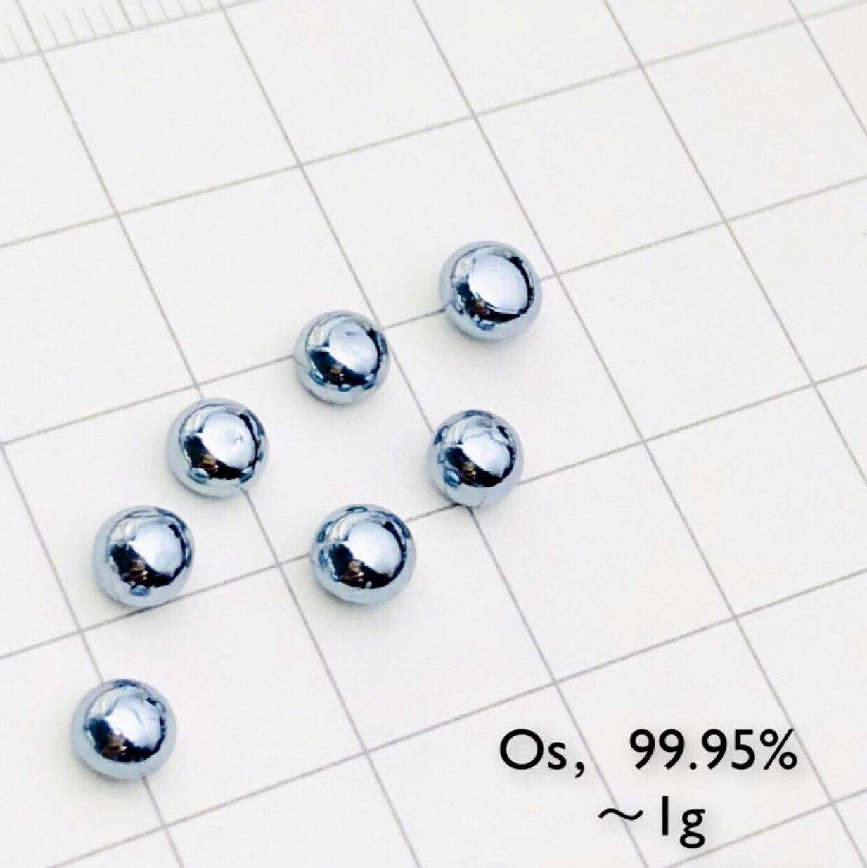 Osmium‌ bead 1g